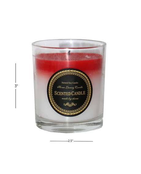 color changing wax candle & jar 369
