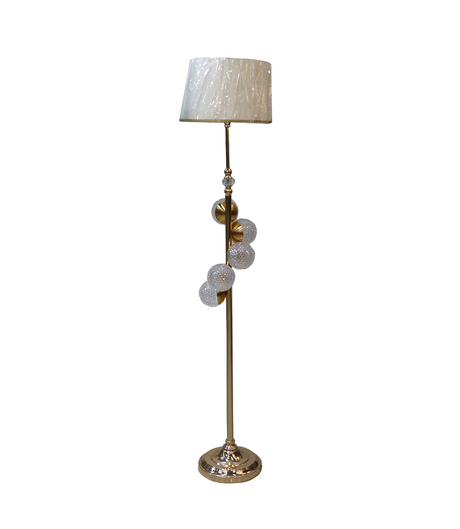 fancy floor lamp 5 globe 65''x14'' china d446