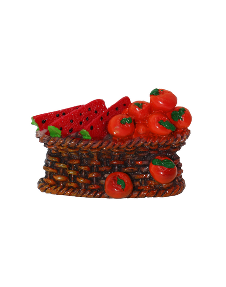 fruit basket fridge magnet 5cm china d525