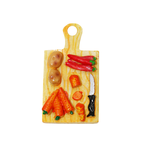 fridge magnet cutting board 7x4cm china d527