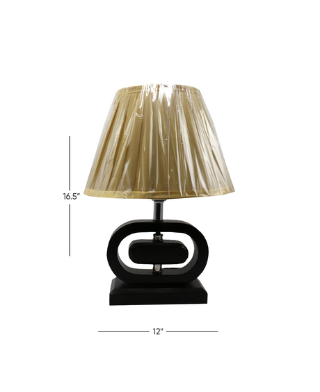 table lamp wood lasani oval 16.5"x12" d812