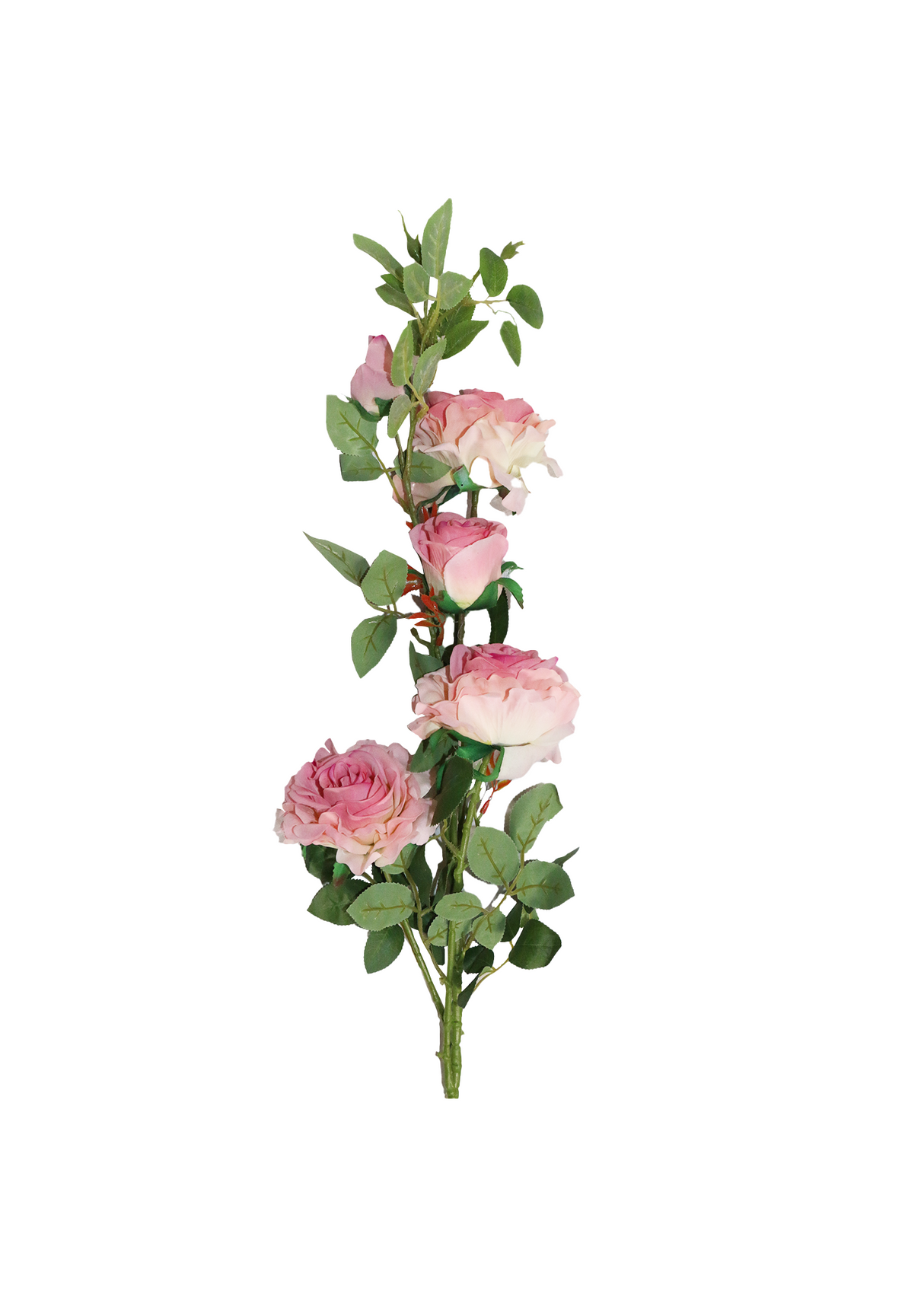 light pink rose flower branch 46'' china 876-40