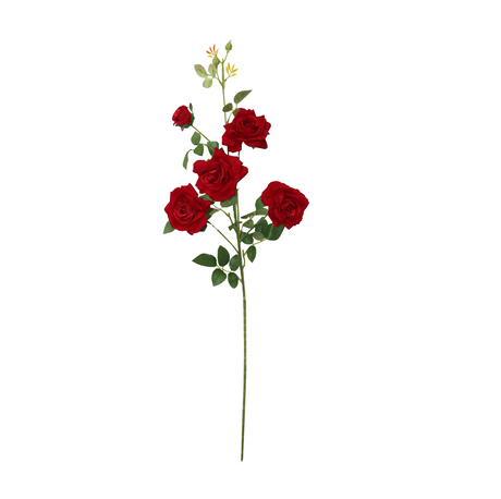 rose flower branch red 36'' china 876-38