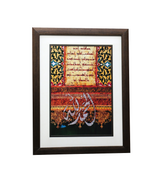 quranic calligraphy scenary frame 12x16