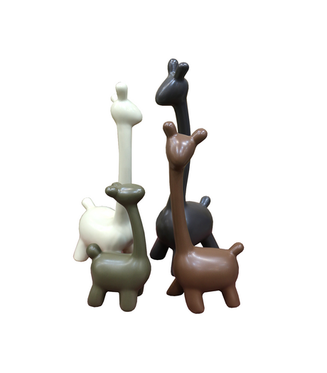 ceramic giraffe family china d336