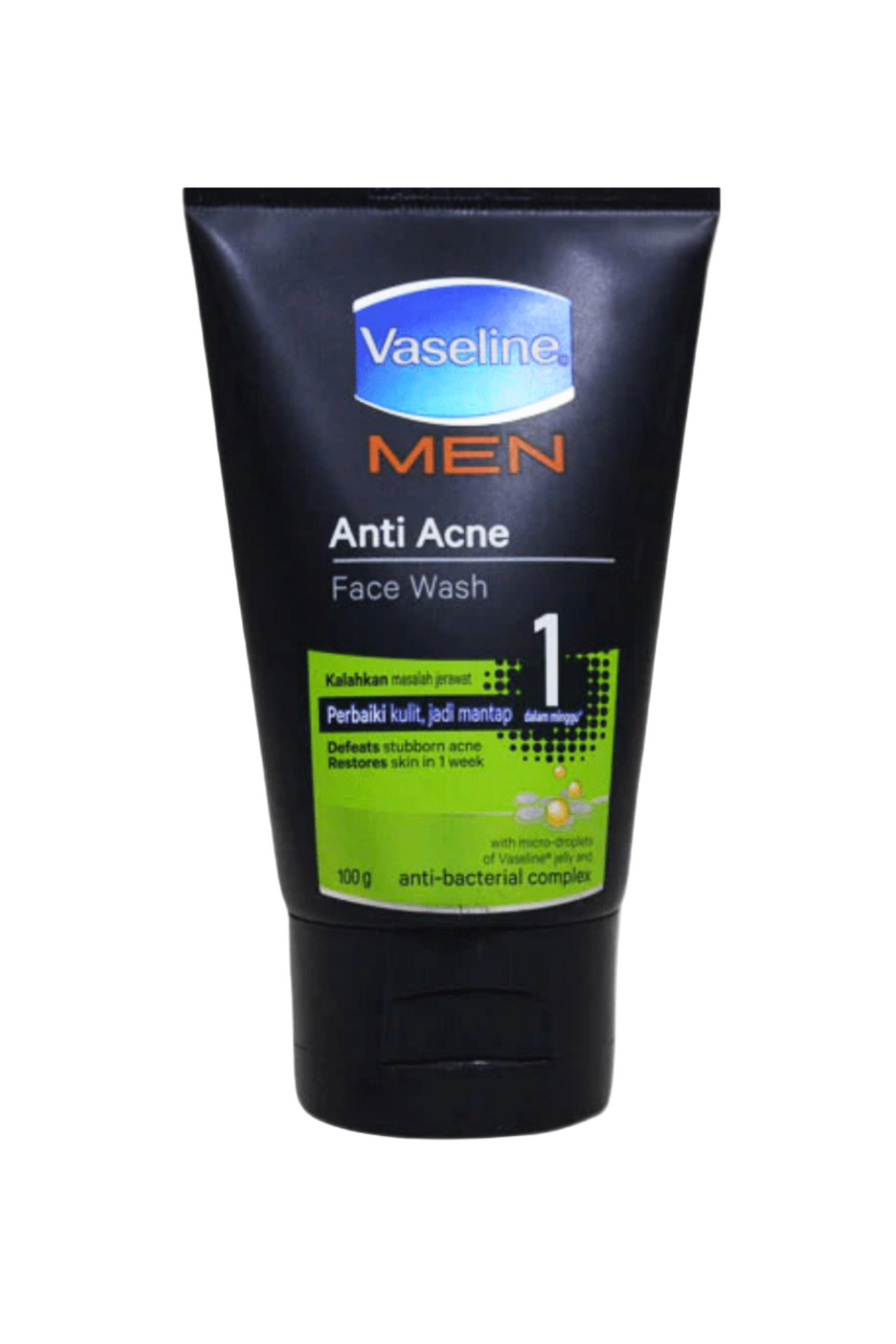 vaseline face wash anti acne 100ml