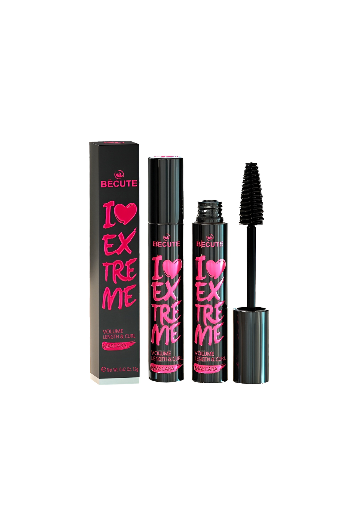 becute mascara volume length&curl 12g