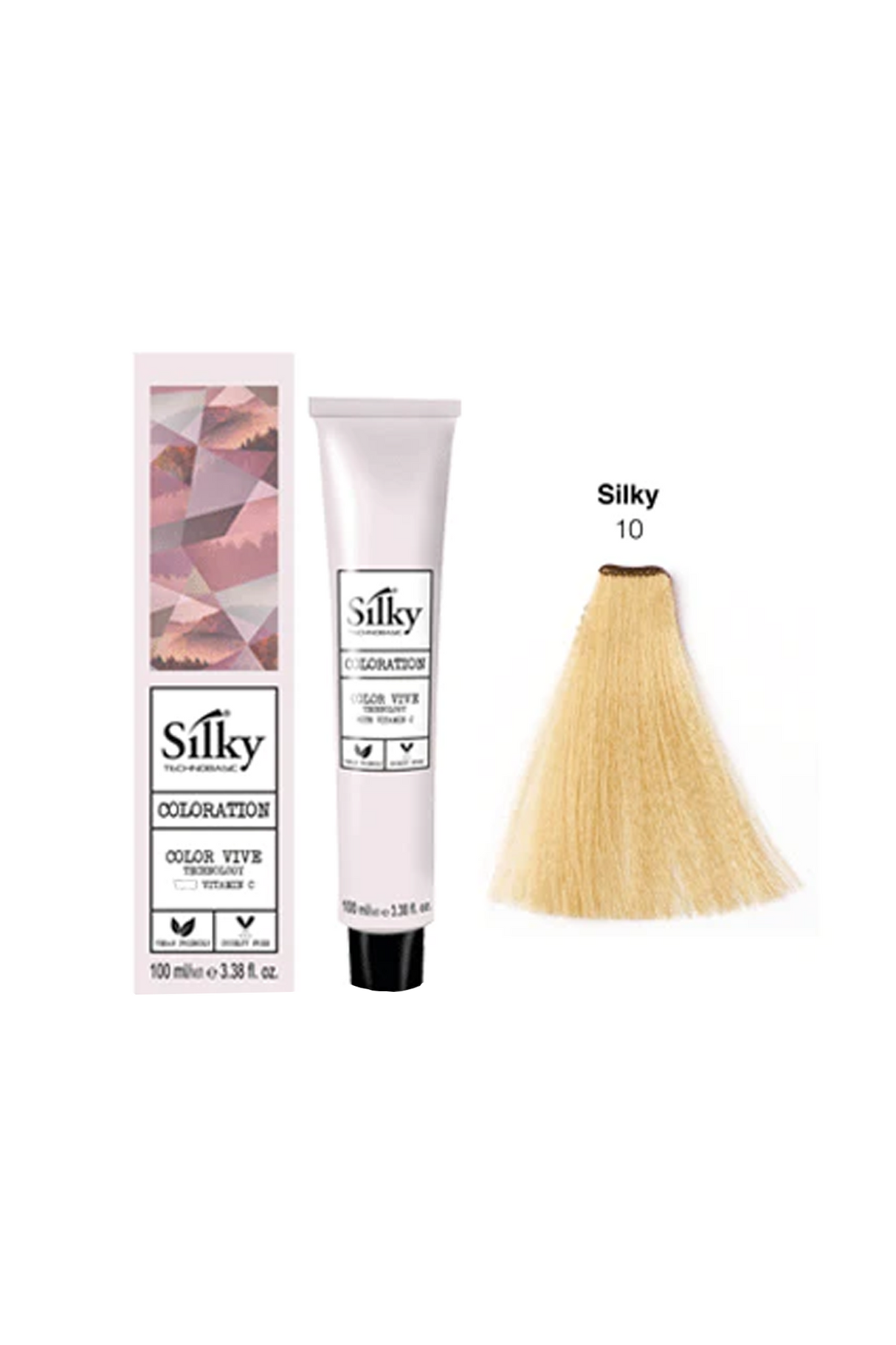 silky hair color 10 100ml