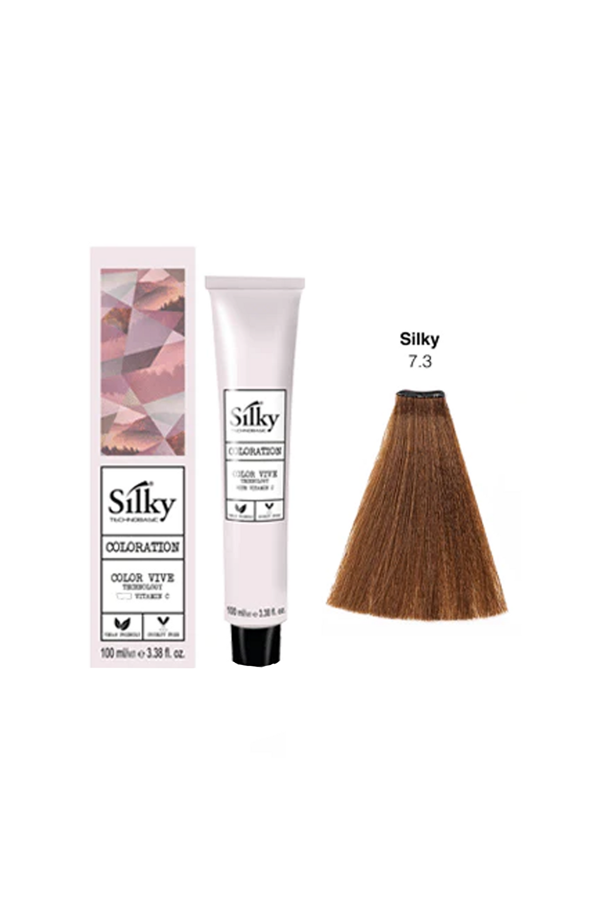 silky hair color 7.3 100ml