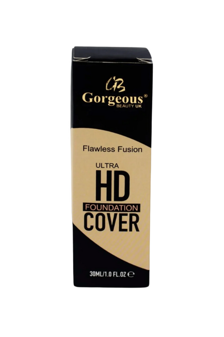 gorgeous beauty hd foundation beige 30ml