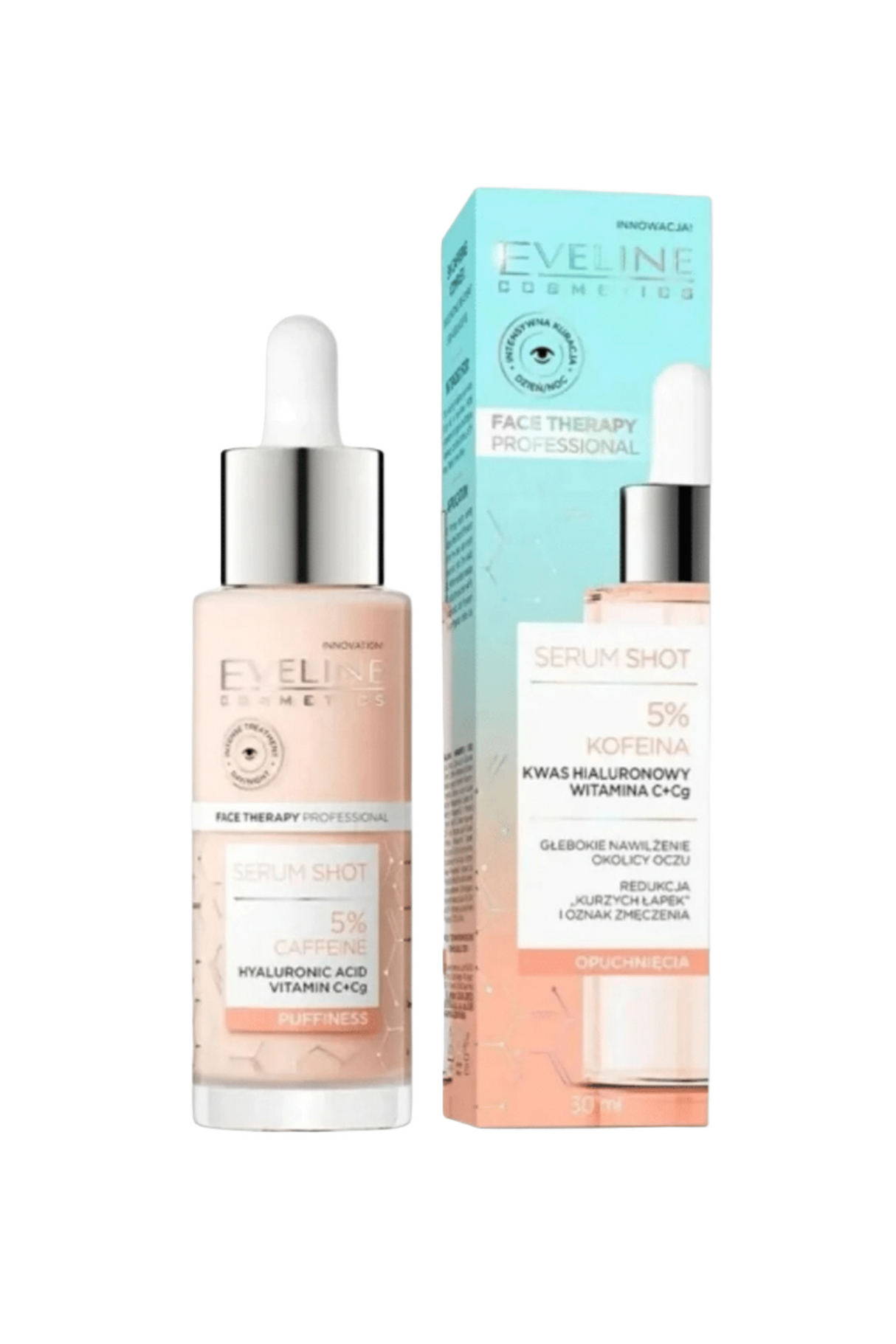 eveline face serum caffeine 30ml