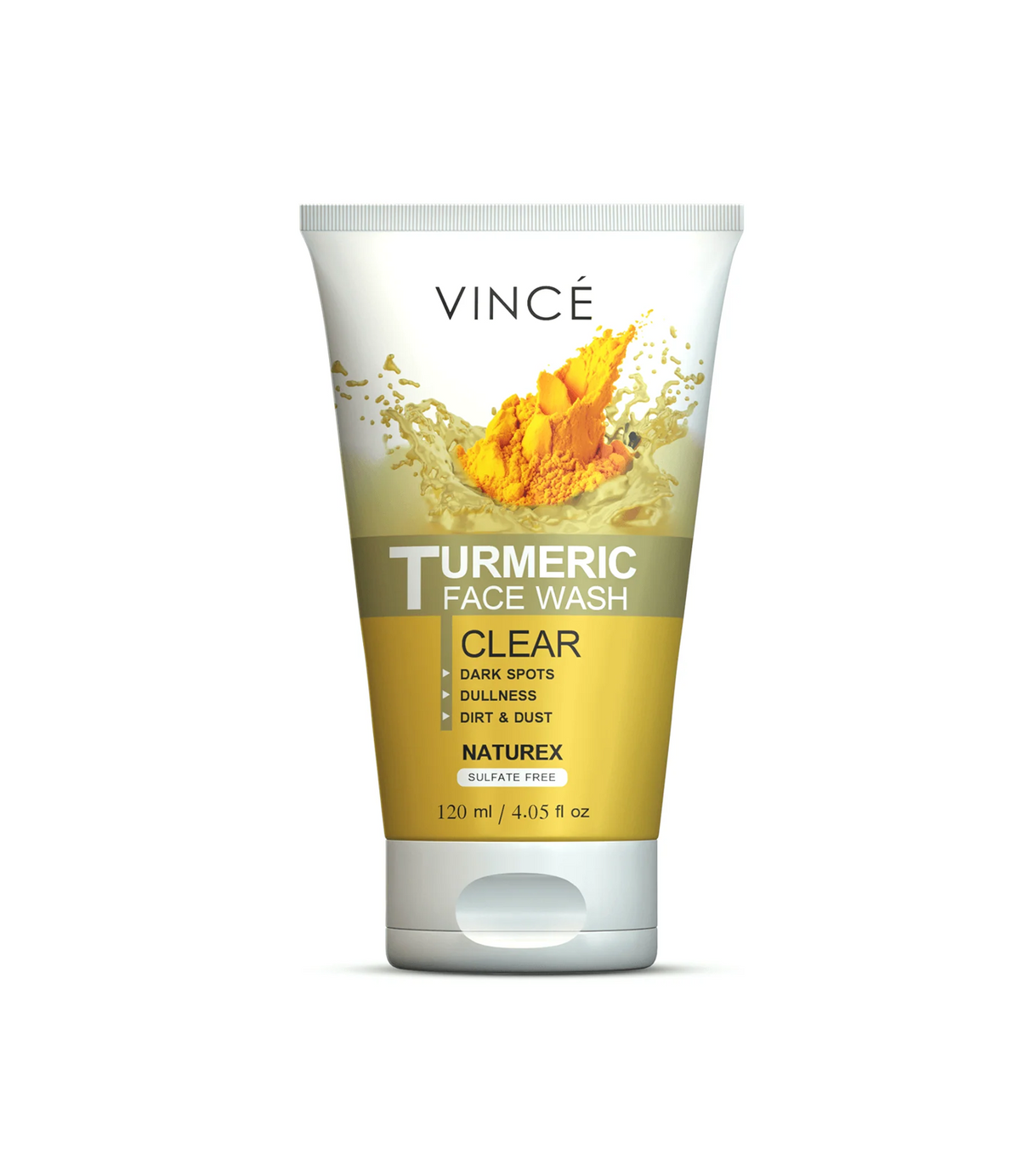 vince face wash turmeric 120ml