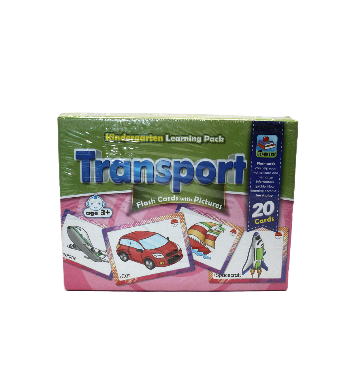 flash cards transport with pictures 20 cards 2418