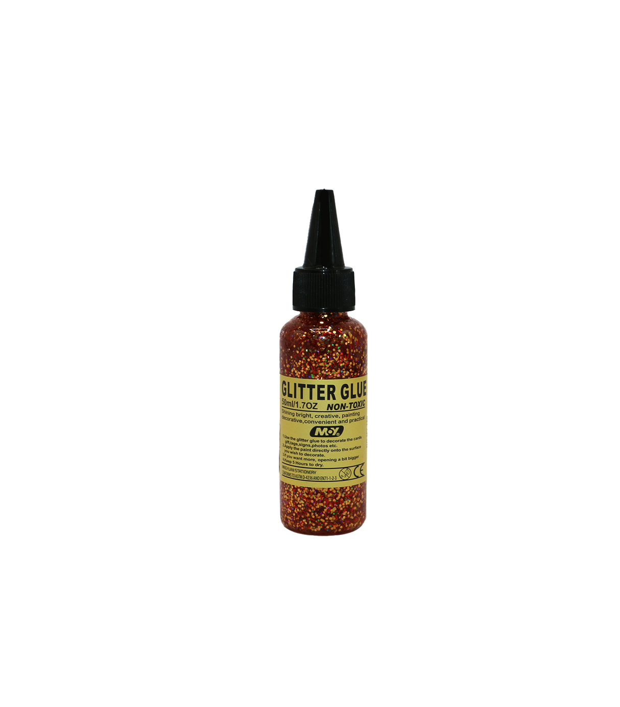 glitter glue 50ml non toxic my160