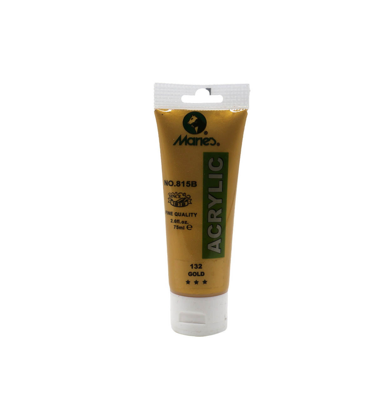 maries acrylic paint 75ml gold