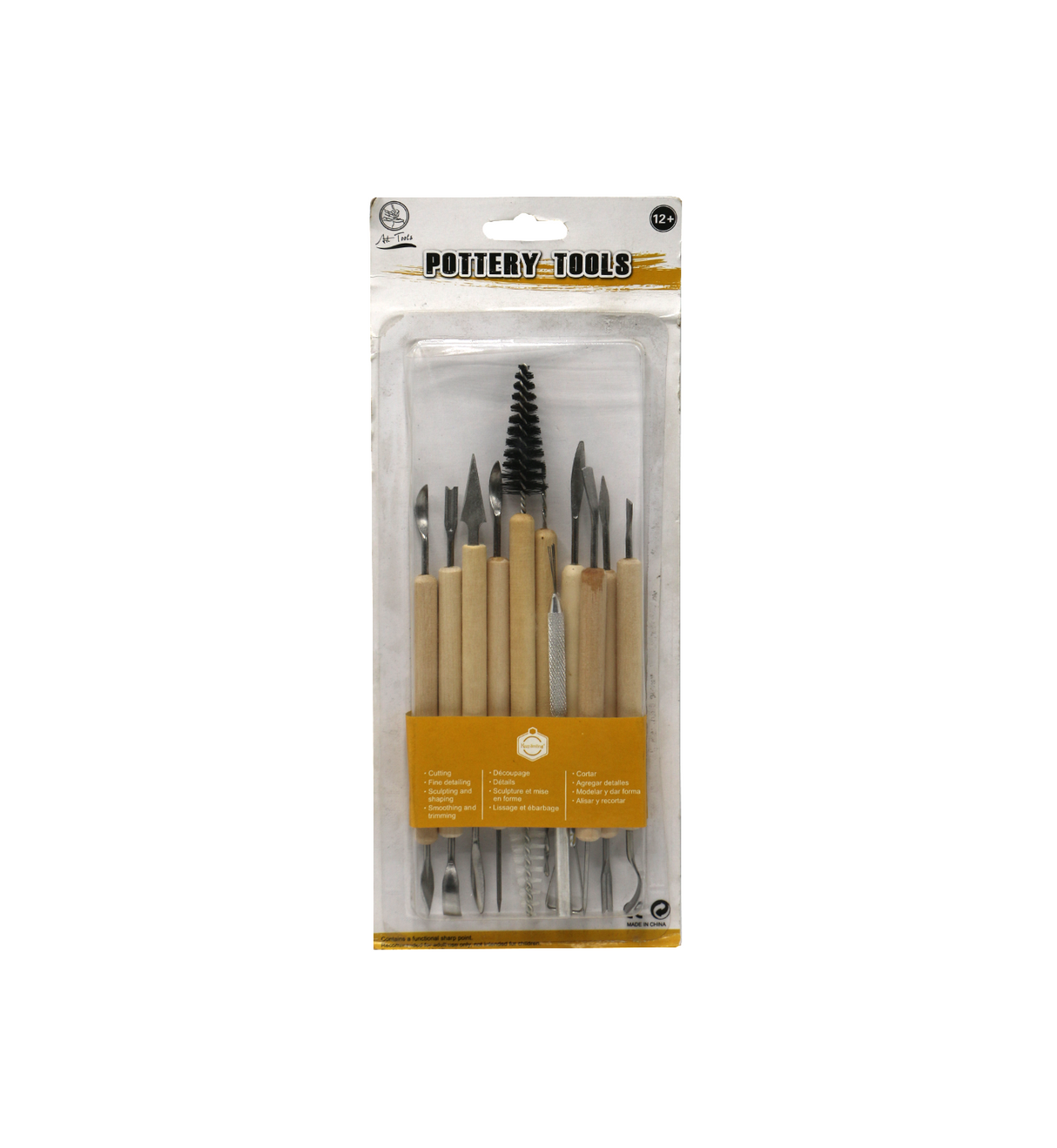 keep smiling 11pc pottery tools clay tool set for modelling