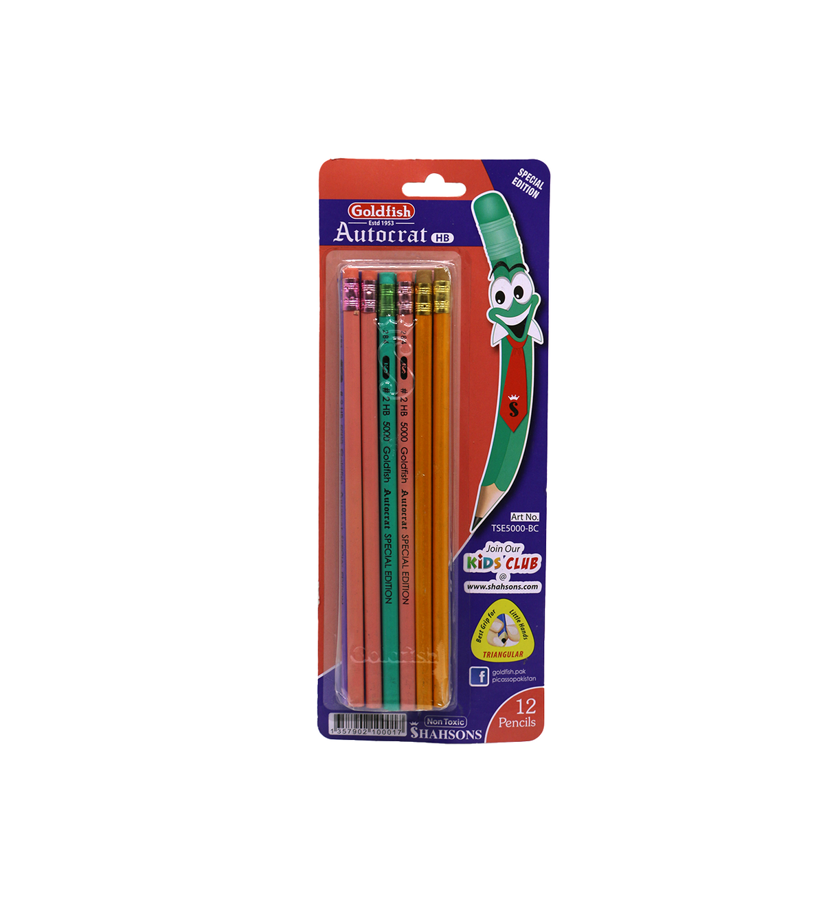 goldfish autocrat pencil 12pc special edition