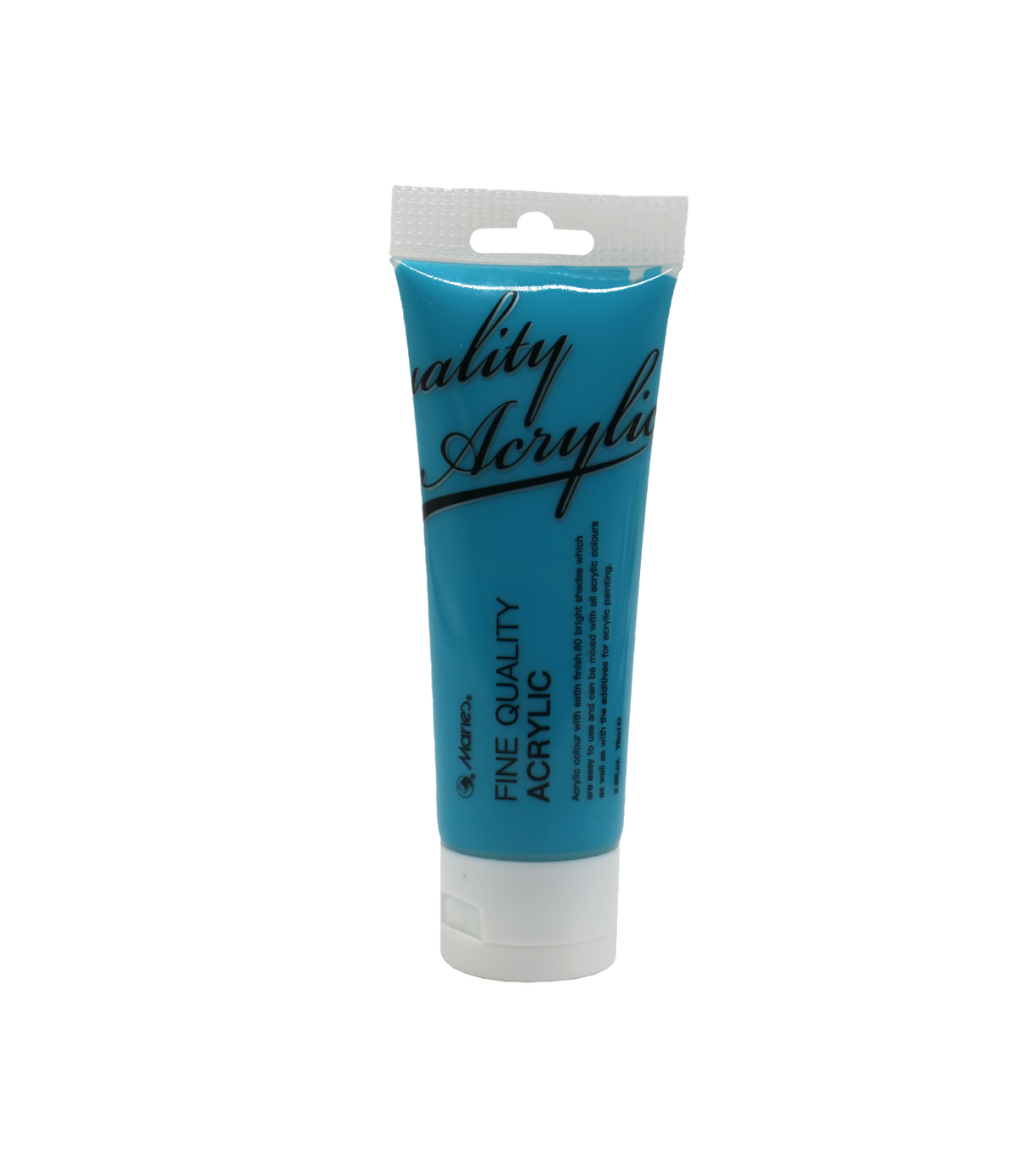 maries acrylic paint turquoise blue 485 75ml