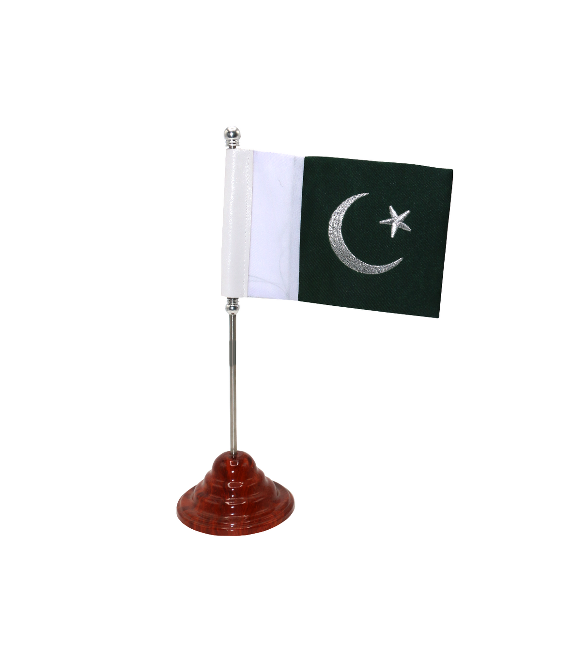 table flag with plastic base