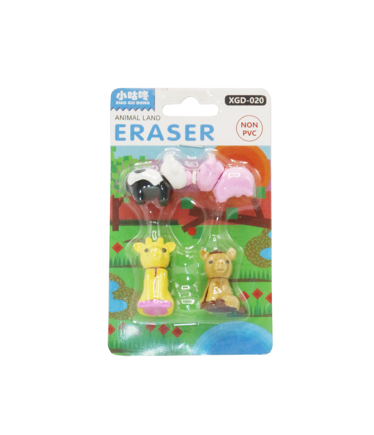 eraser animal land china 020