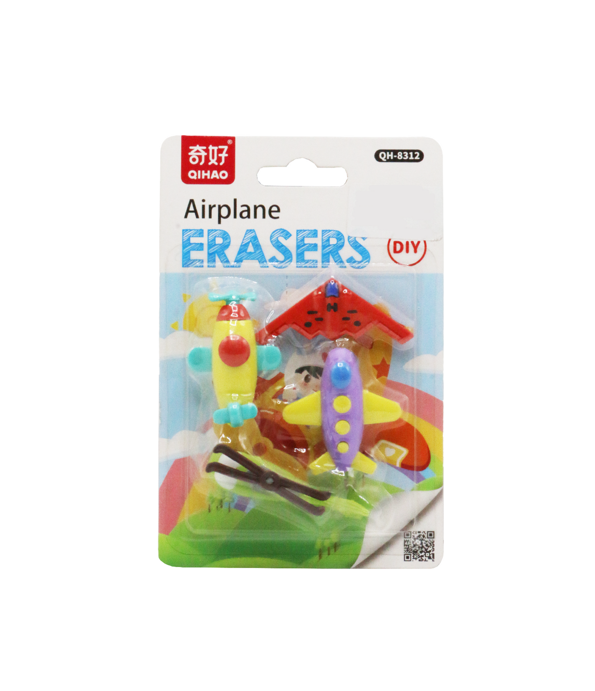 eraser airplane china 8312