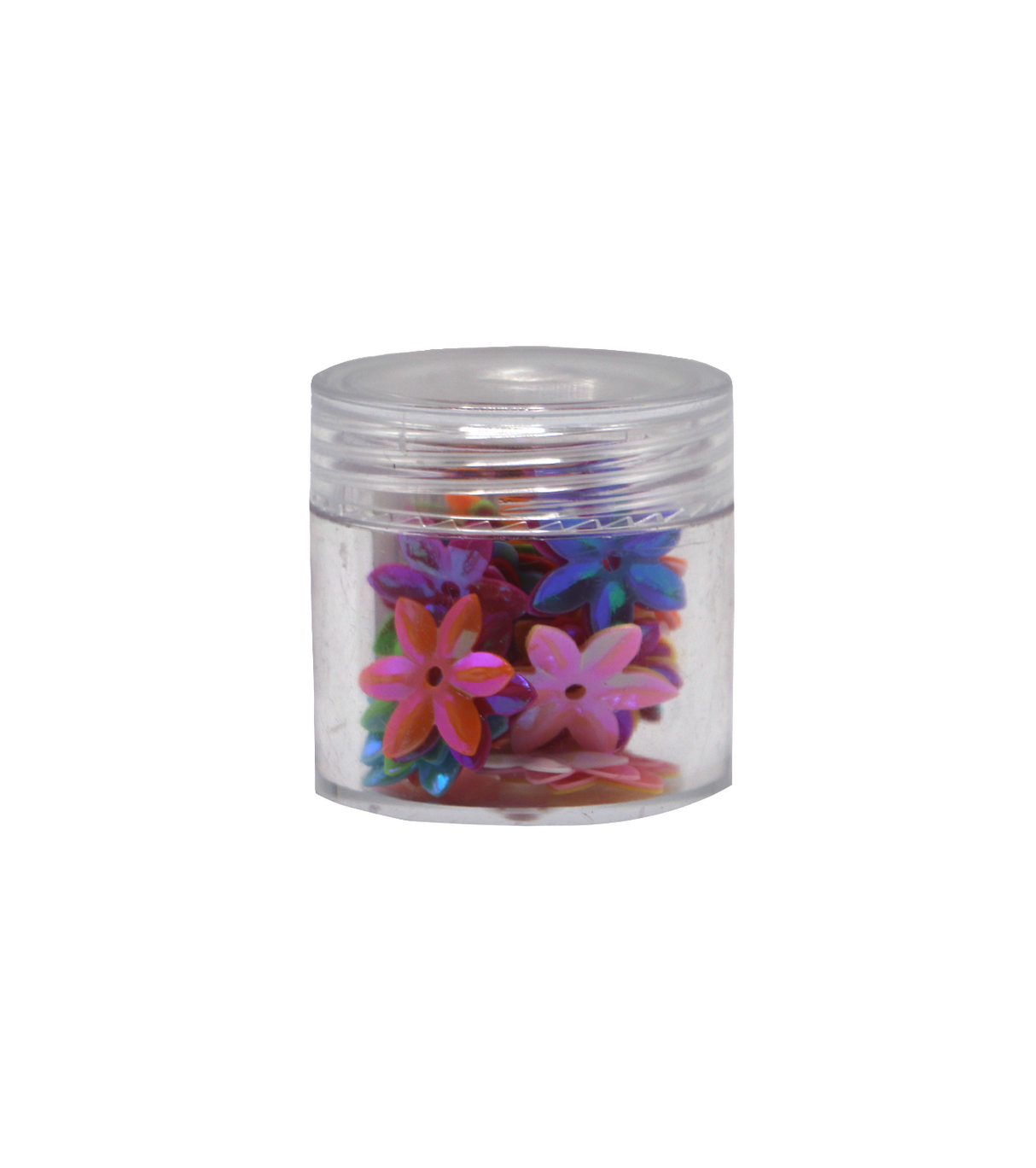 art & craft confetti multi flower with in hole d324