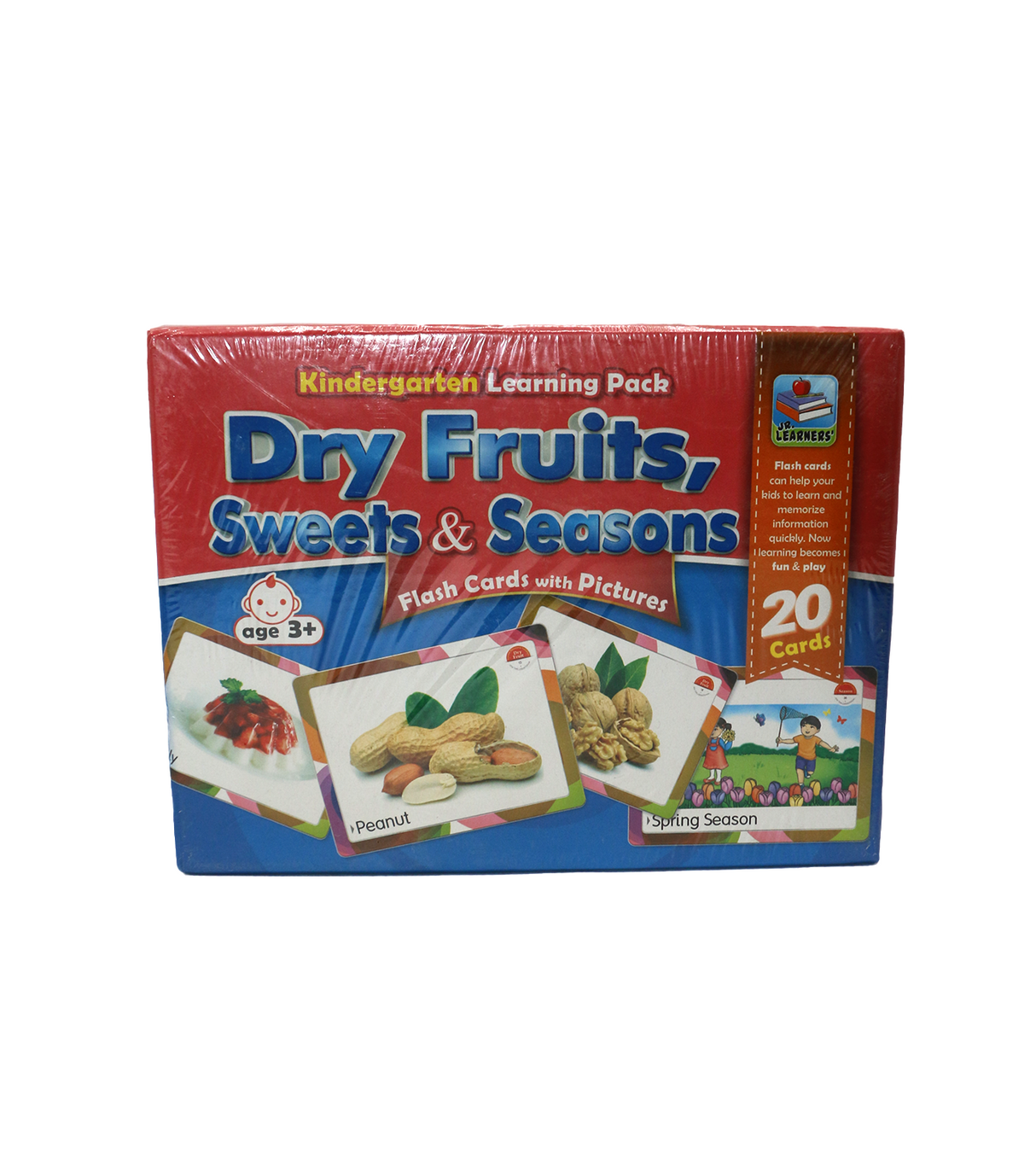 learning flash cards dry fruits sweets & seasons 2415