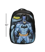 school bag 15" nobel bat man for kids