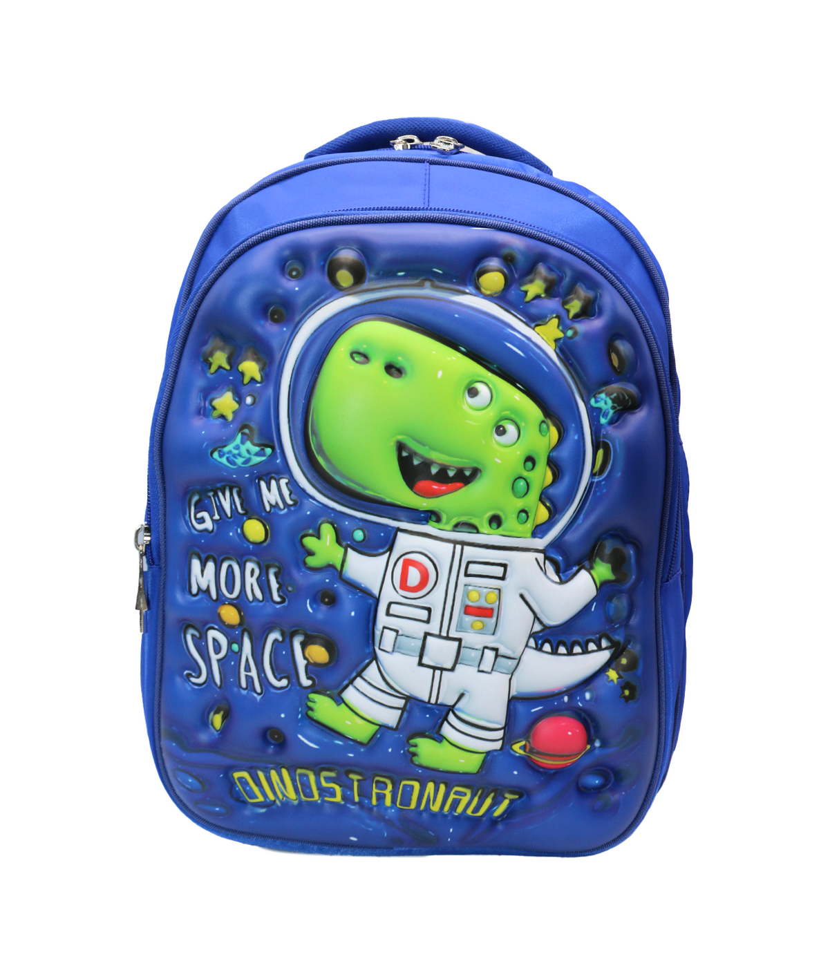 school bag 15" nobel dino green for kids