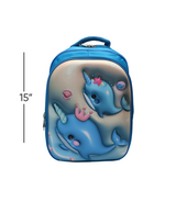 school bag 15" nobel fish for kids