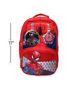 school bag 17" spider man