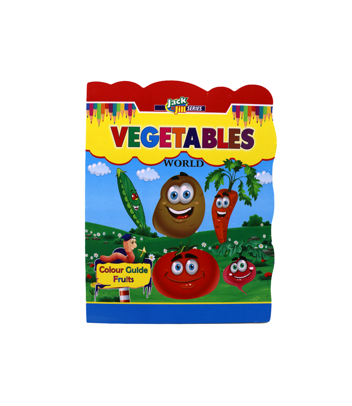 jack n jill vegetables world colouring book