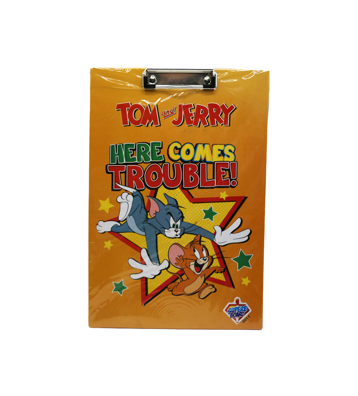 tom and jerry exam clip board for kids