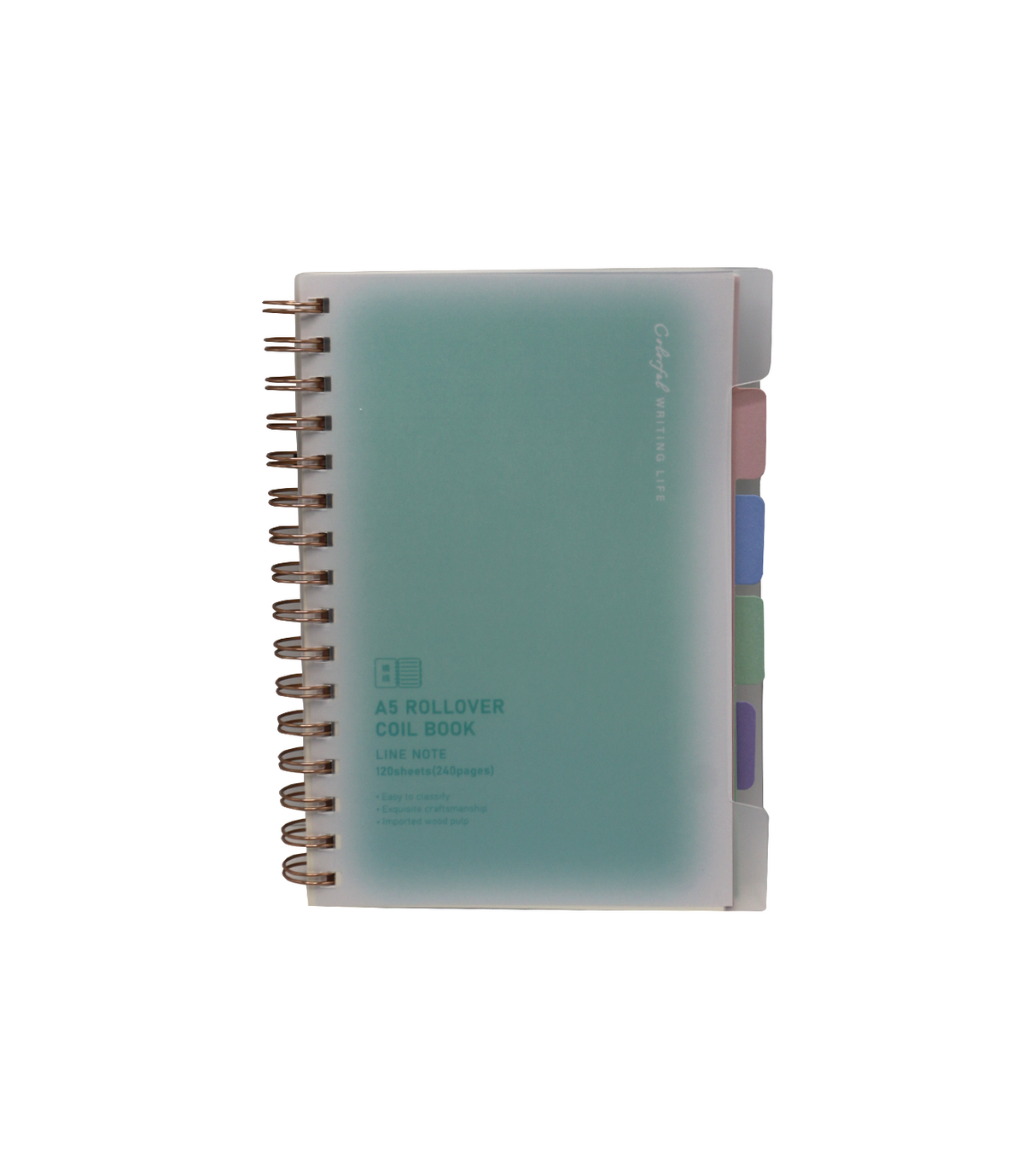 spiral notebook a5 rollover coil book china 5432