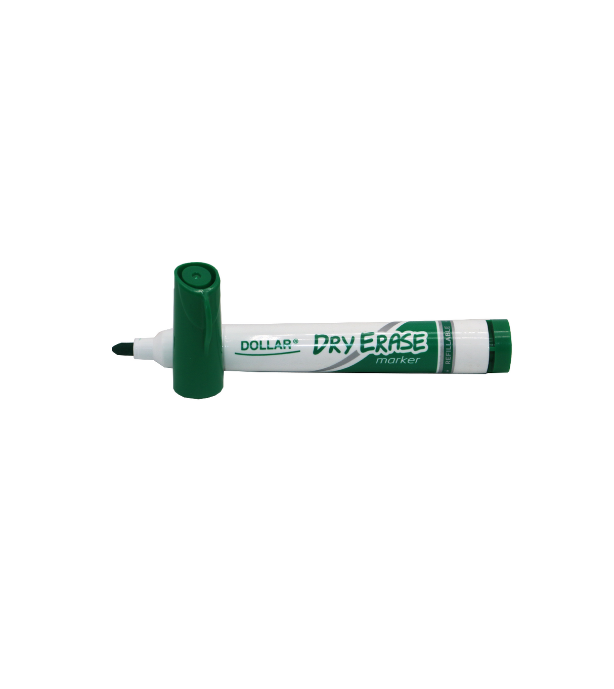 dollar dry eraser marker green