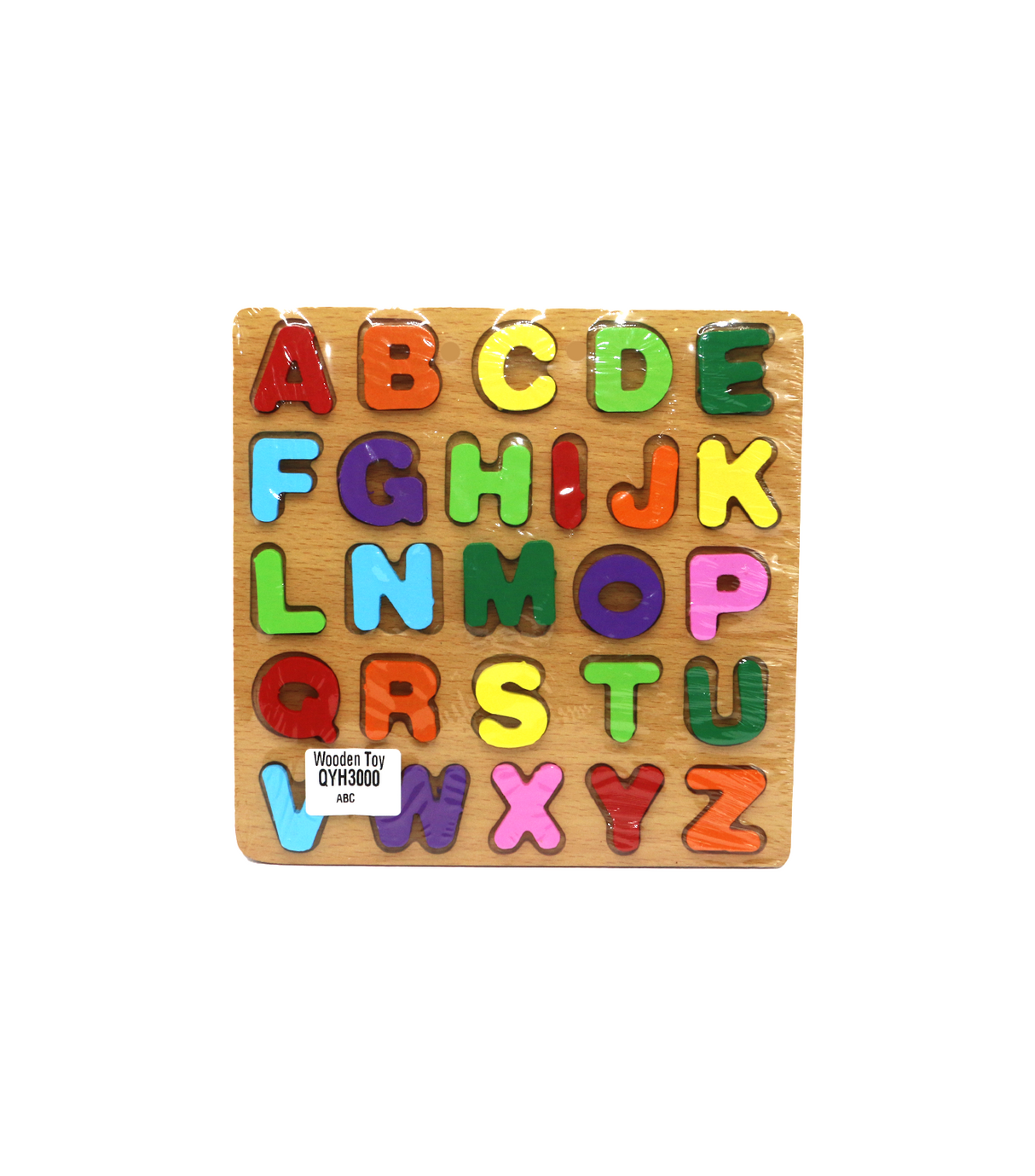 wooden abc 3d puzzle board for kids