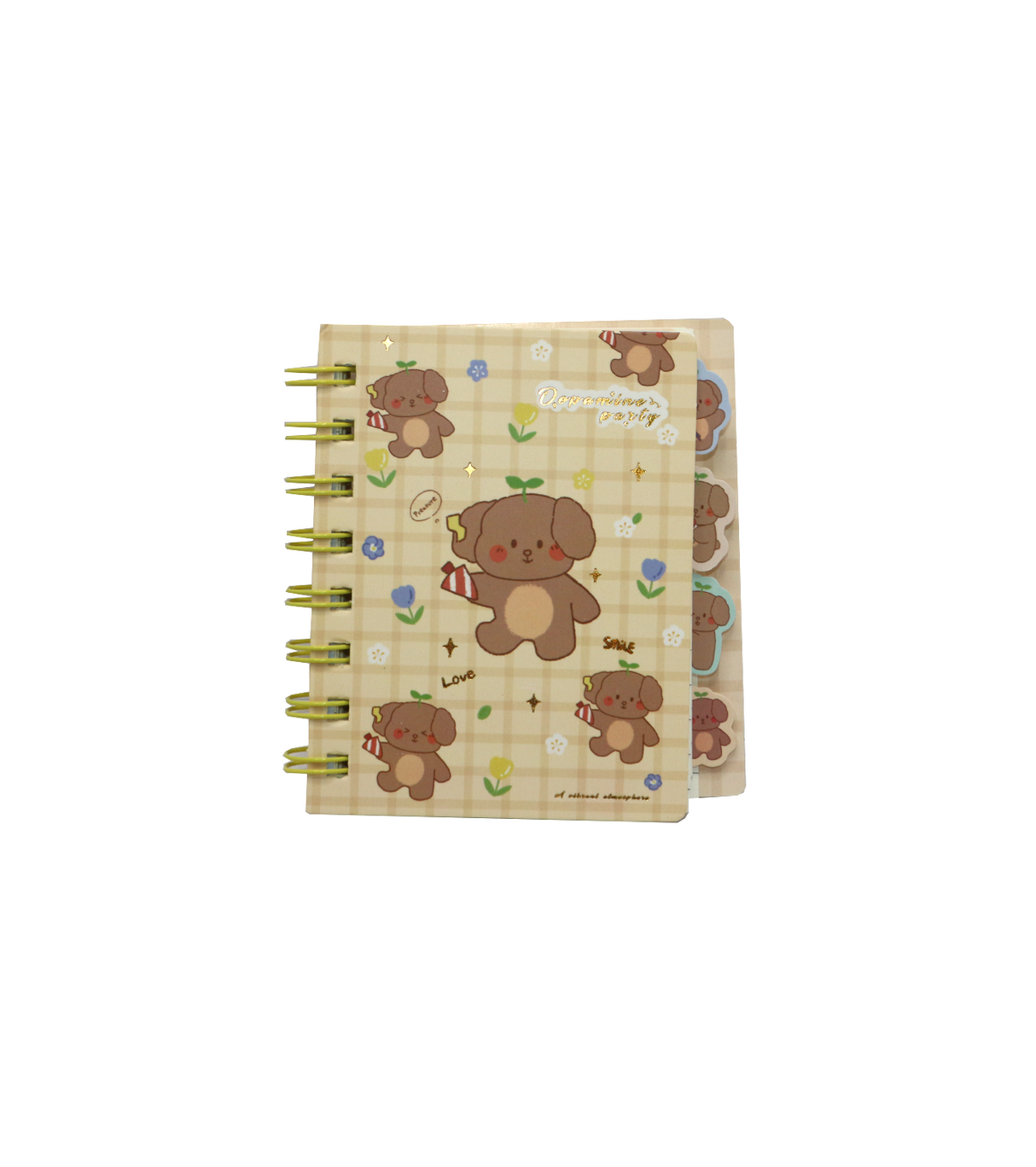 ring notebook bear party a7 205