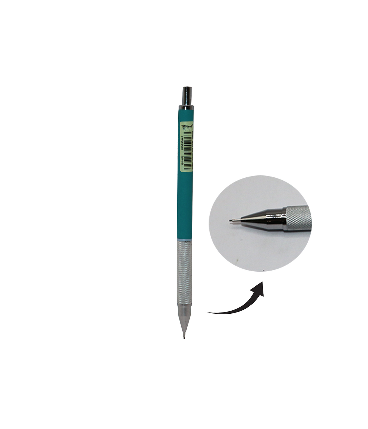 t & field clutch pencil 0.5mm 0998