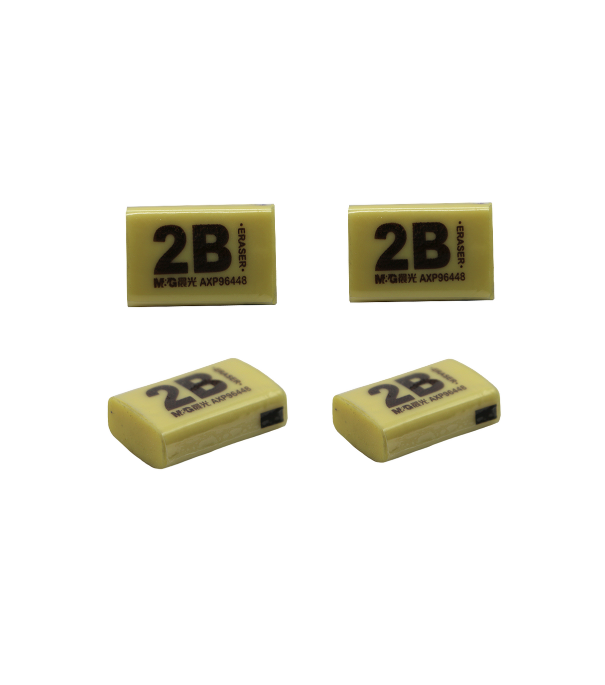 m&g 2b eraser 4pc 96448