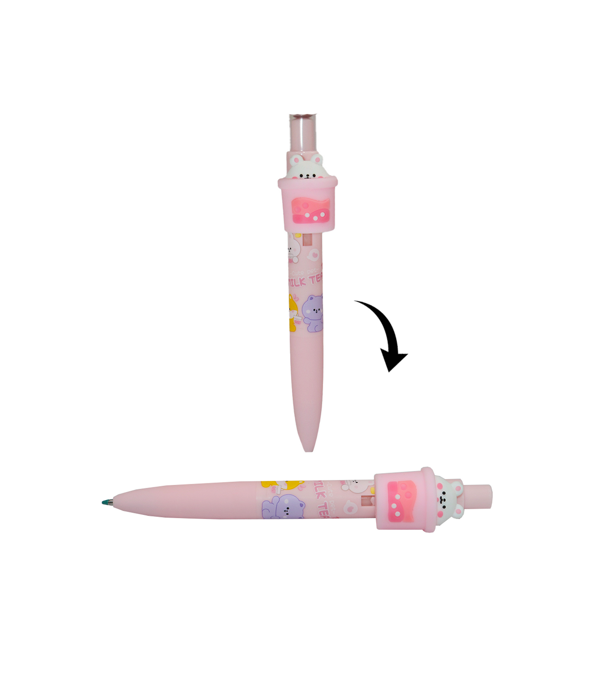 gel pen cute pet milk tea kk-8224