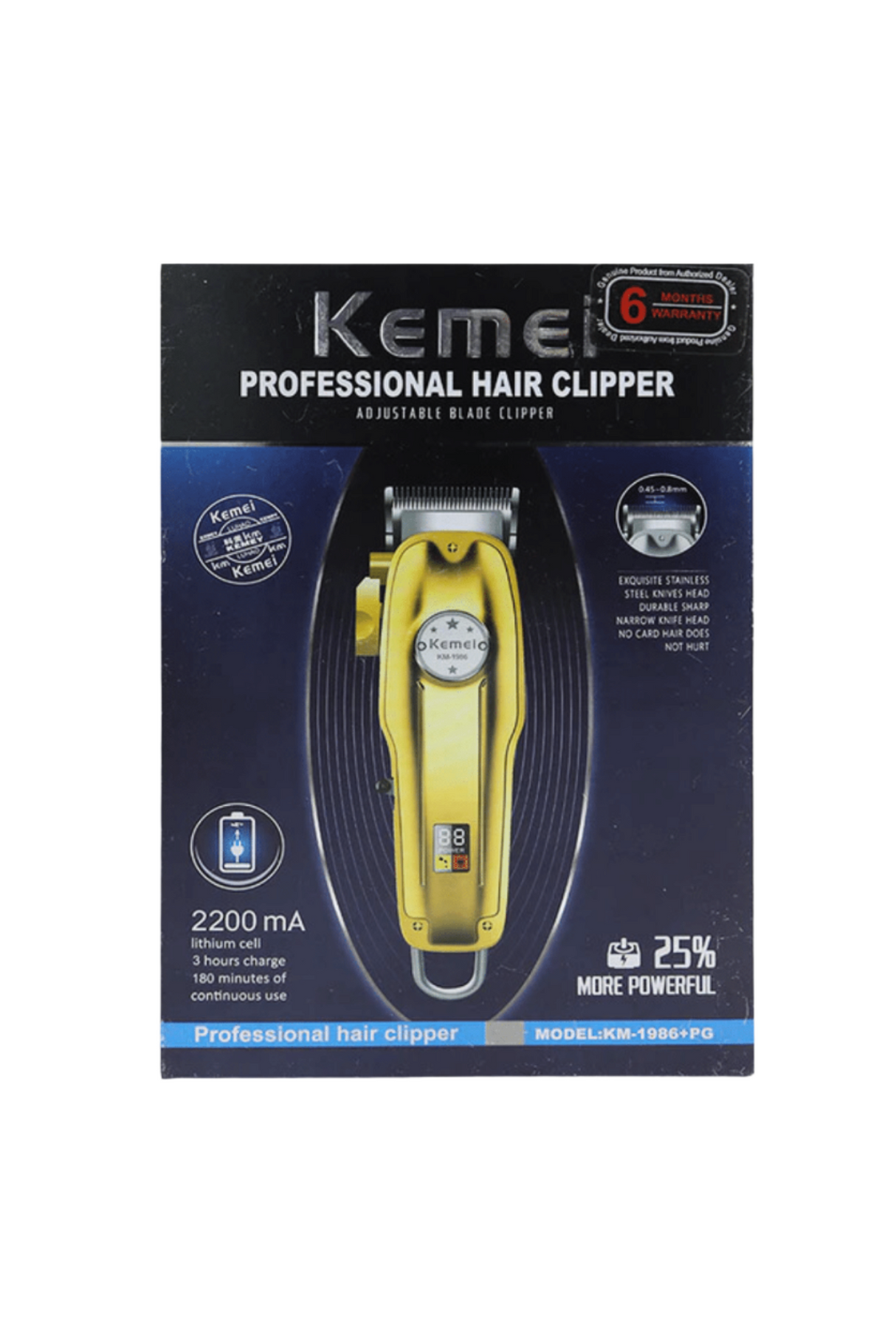 kemei hair clipper km-1986