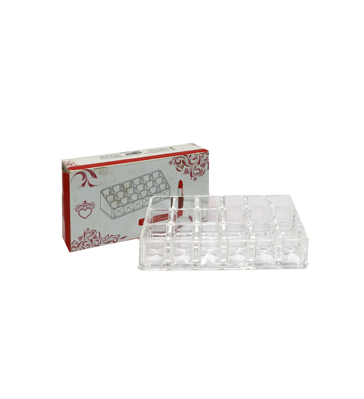 acrylic cosmetic organizer 18 hole china