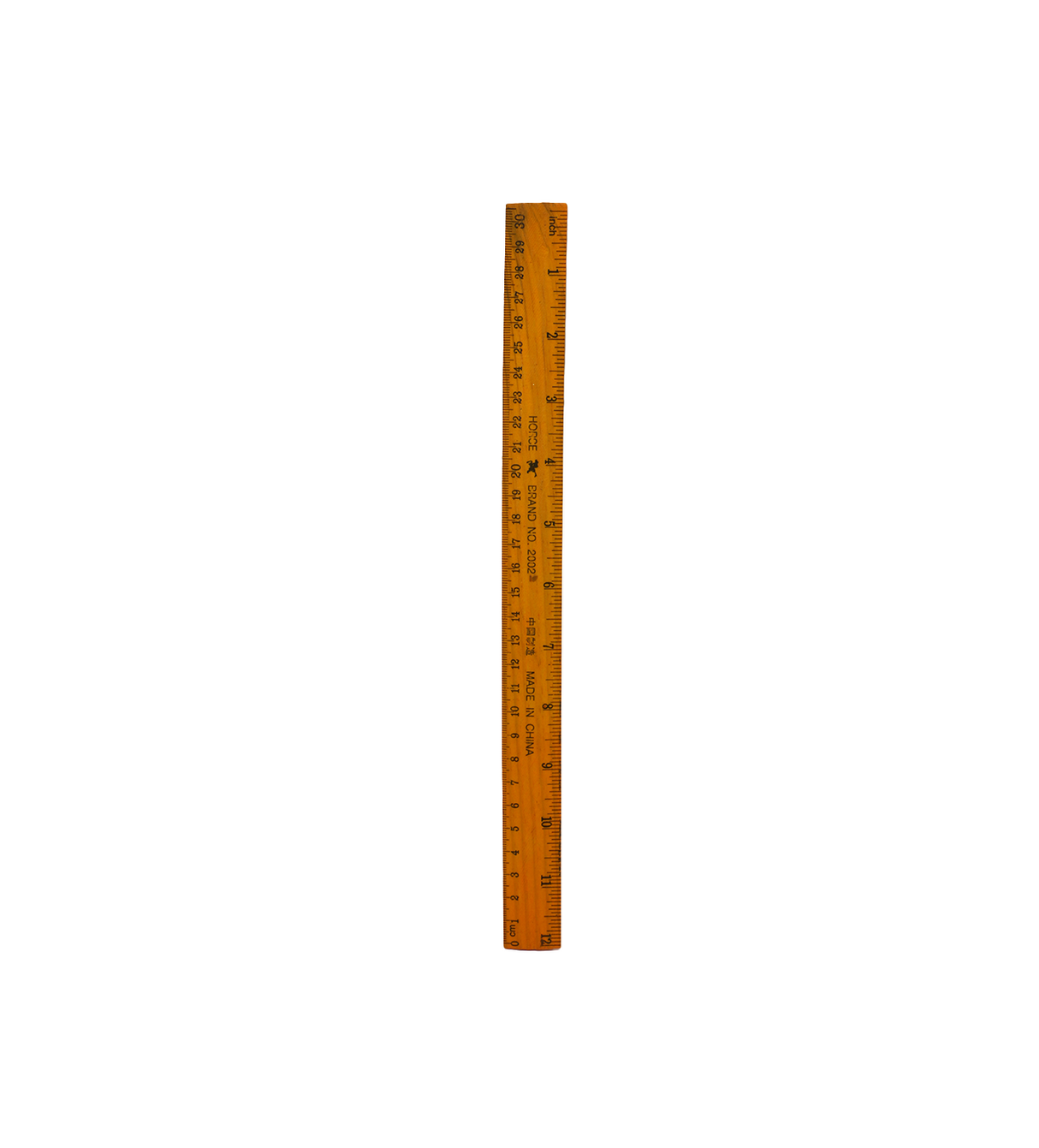 wooden scale 12"