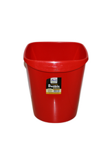 plastic open dustbin 10l pak ah-203