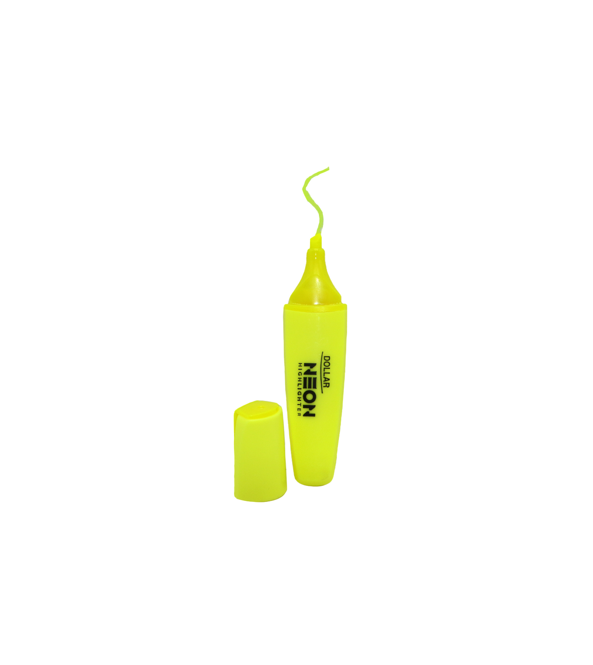 dollar highlighter neon