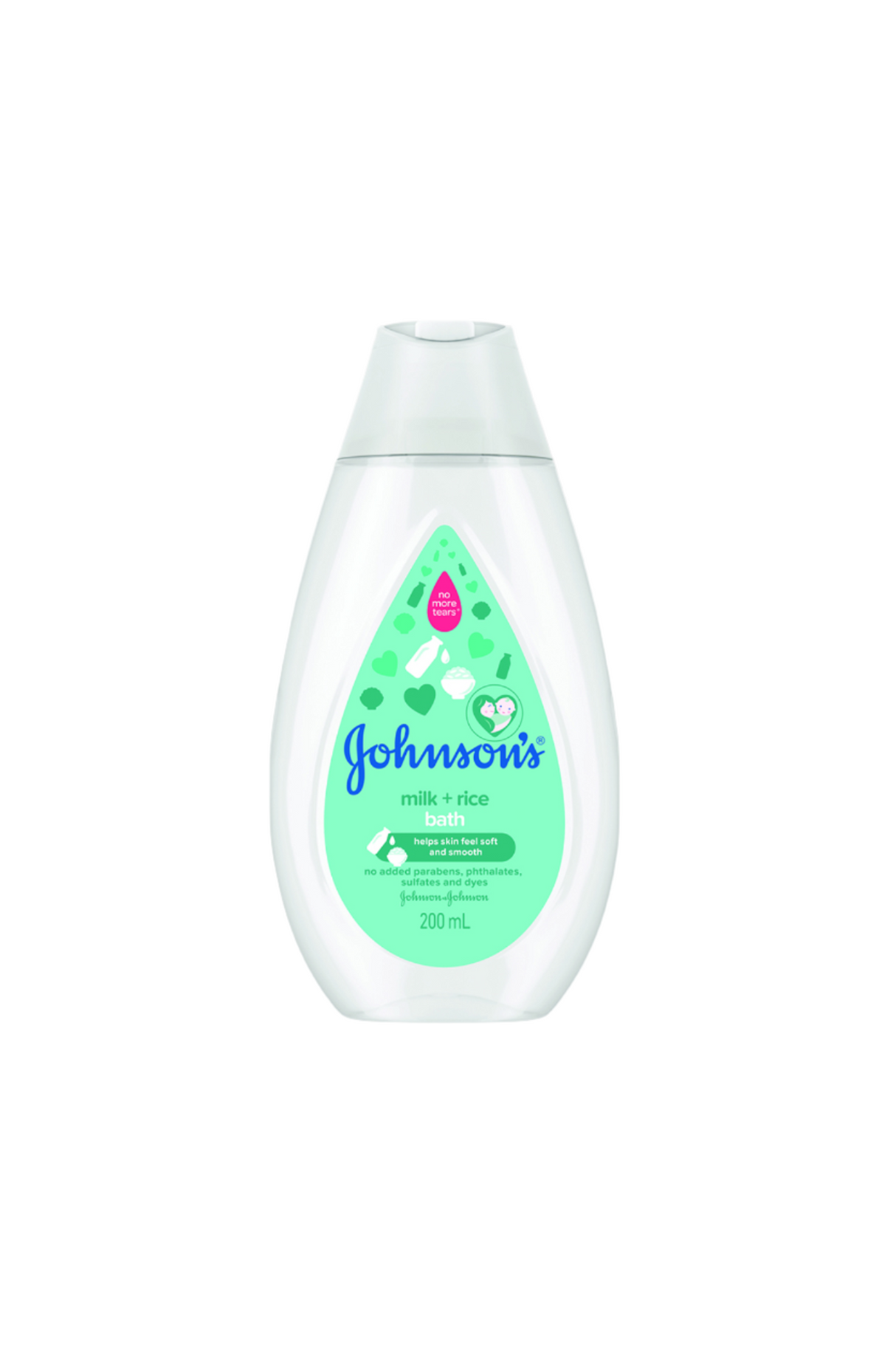 johnsons baby bath milk & rice 200ml