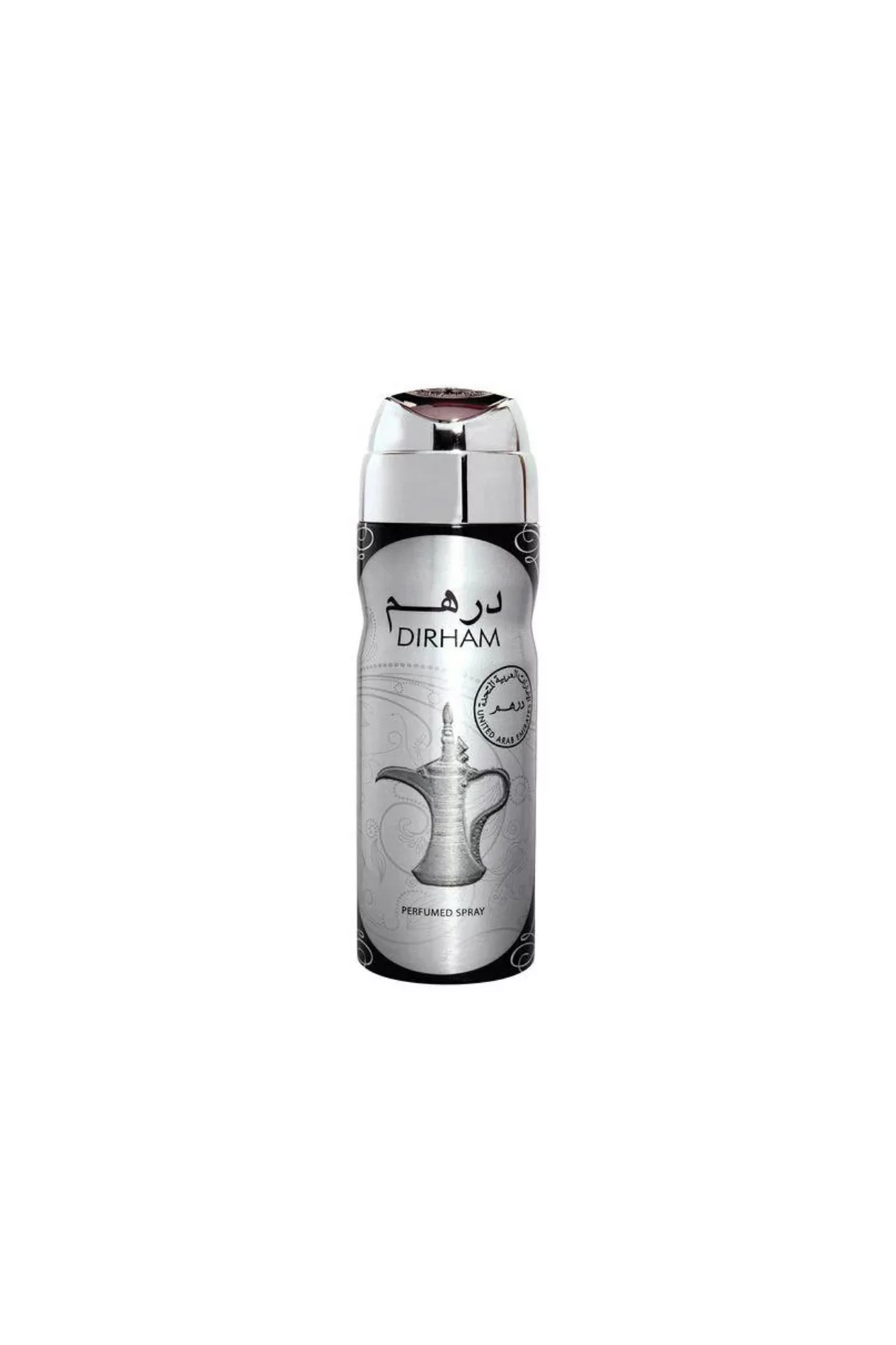 dirham silver deodorant body spray 200ml