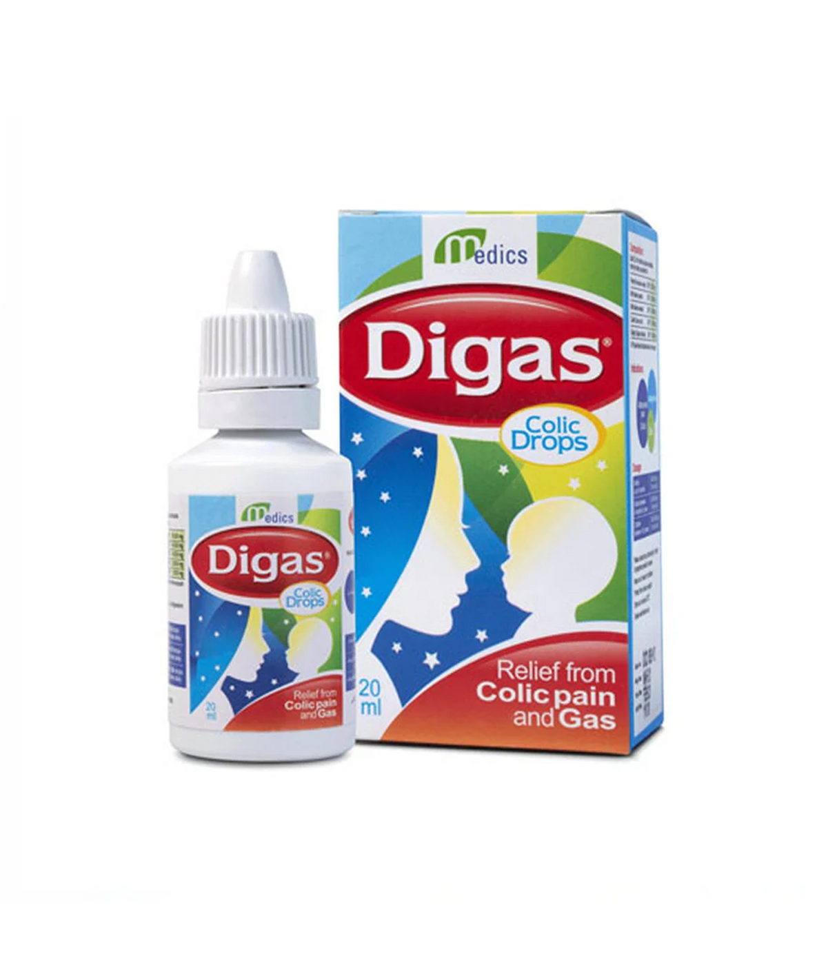 drops digas colic 20ml medics