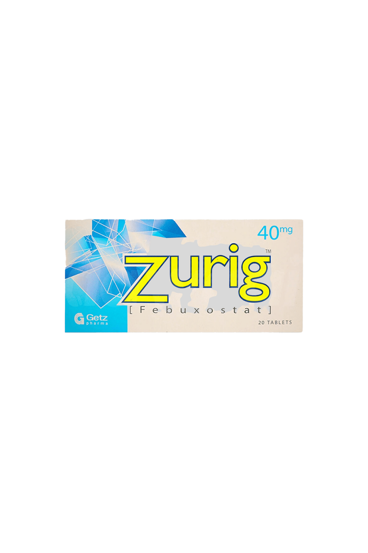 tab zurig 40mg 20s