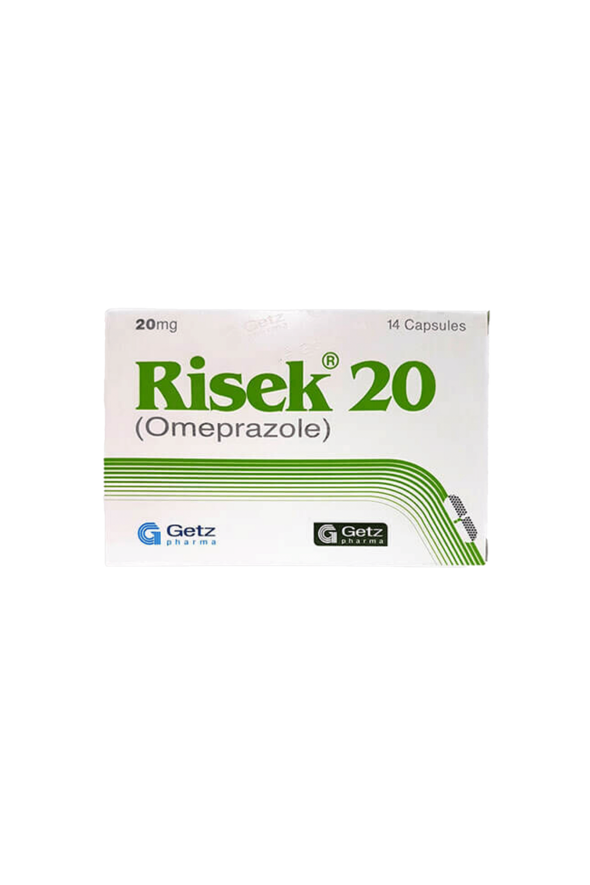 cap risek 20mg 21s